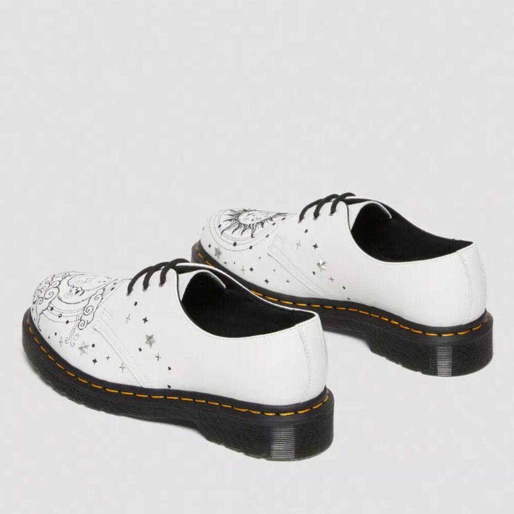 DR MARTENS 1461 Cosmic Embroidered Leather Oxford Shoes - Picture 5 of 7